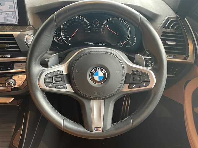 ＢＭＷ Ｘ３ xDrive20d Mスポーツ 高知県 2018(平30)年 2.8万km 白 インテリジェントセーフティ/アクティブクルーズコントロール/コンフォートアクセス/ヘッドアップディスプレイ/パーキングアシスト/３６０°カメラ/純正ナビ/茶レザーシート/D/N席パワーシート/シートヒーター/パワーバックドア/ミラー一体型ETC