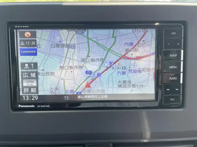 三菱 ｅＫクロススペース 富山県 2021(令3)年 2.4万km サラエボホワイト 純正ナビ/フルセグＴＶ/Bluetooth/DVD再生/アラウンドビューモニター/フロントカメラ/サイドカメラ/バックカメラ/両側パワースライドドア/ビルトインETC/シートヒーター/衝突軽減ブレーキ/レーンディパーチャーアラート/ドアバイザー/フロアマット