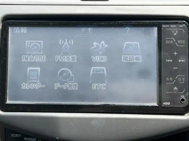 トヨタ ヴァンガード 240S 和歌山県 2009(平21)年 11.7万km ブラック スマートキー/純正フロアマット/純正ドアバイザー/純正ナビ＜AM/FM/CD/DVD/ワンセグTV/AUX/SD＞/純正アルミホイール/バックカメラ/社外レーダー/ETC/DAC/記録簿/保証書