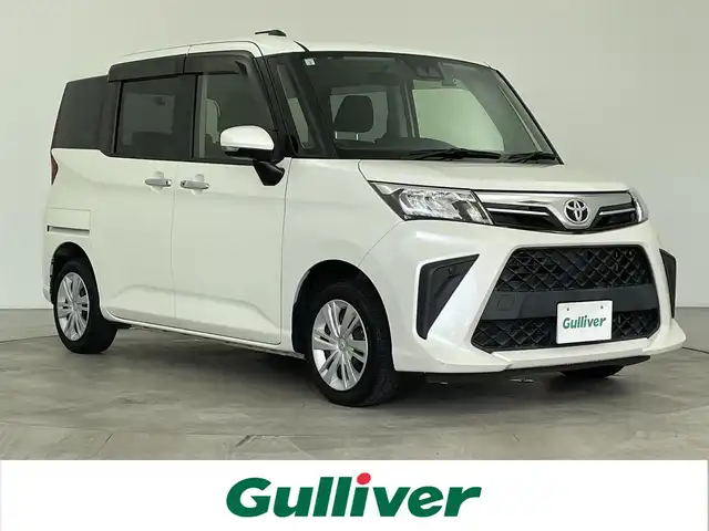 トヨタ ルーミー G 大分県 2021(令3)年 4.1万km パールホワイトⅢ 純正SDナビ/（フルセグ/CD/DVD/Bluetooth）/バックカメラ/衝突軽減ブレーキ/レーンアラート/オートハイビーム/クリアランスソナー/両側パワースライドドア/前後ドライブレコーダー/ETC/クルーズコントロール/スマートキー・プッシュスタート/保証書・取扱説明書