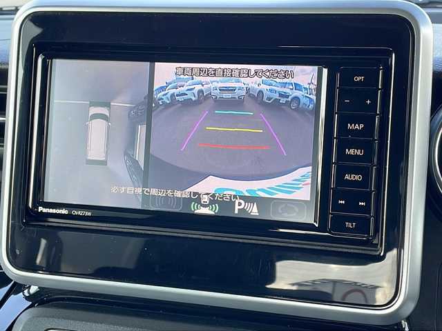 スズキ スペーシア カスタム HYBRID XS 青森県 2018(平30)年 8万km ブルーイッシュブラックパール3 4WD/ワンオーナー/純正SDナビ・フルセグTV/CD・DVD・Bluetooth・SD/全方位モニター/両側パワースライドドア/合皮コンビシート/前席シートヒーター/ヘッドアップディスプレイ/セーフティサポート/デュアルセンサーブレーキサポート/車線逸脱警報機能/誤発進抑制機能/ハイビームアシスト/リアパーキングセンサー/前方ドライブレコーダー/ビルトインETC/シートバックテーブル/後席サンシェード/スリムサーキュレーター/LEDヘッドライト/LEDフォグランプ/純正15インチアルミホイール