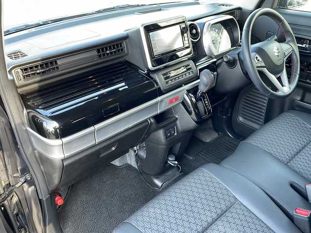 スズキ スペーシア カスタム HYBRID XS 青森県 2018(平30)年 8万km ブルーイッシュブラックパール3 4WD/ワンオーナー/純正SDナビ・フルセグTV/CD・DVD・Bluetooth・SD/全方位モニター/両側パワースライドドア/合皮コンビシート/前席シートヒーター/ヘッドアップディスプレイ/セーフティサポート/デュアルセンサーブレーキサポート/車線逸脱警報機能/誤発進抑制機能/ハイビームアシスト/リアパーキングセンサー/前方ドライブレコーダー/ビルトインETC/シートバックテーブル/後席サンシェード/スリムサーキュレーター/LEDヘッドライト/LEDフォグランプ/純正15インチアルミホイール