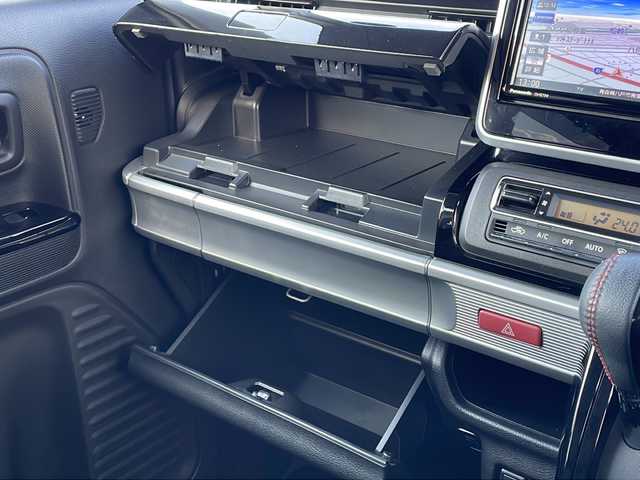 スズキ スペーシア カスタム HYBRID XS 青森県 2018(平30)年 8万km ブルーイッシュブラックパール3 4WD/ワンオーナー/純正SDナビ・フルセグTV/CD・DVD・Bluetooth・SD/全方位モニター/両側パワースライドドア/合皮コンビシート/前席シートヒーター/ヘッドアップディスプレイ/セーフティサポート/デュアルセンサーブレーキサポート/車線逸脱警報機能/誤発進抑制機能/ハイビームアシスト/リアパーキングセンサー/前方ドライブレコーダー/ビルトインETC/シートバックテーブル/後席サンシェード/スリムサーキュレーター/LEDヘッドライト/LEDフォグランプ/純正15インチアルミホイール