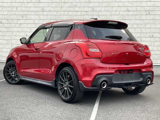 スズキ スイフト スポーツ セーフティPKG 栃木県 2019(平31)年 9.3万km バーニングレッドPM 純正SDナビ/・CN-RZ846/・Bluetooth CD DVD/・TV　フルセグ/・アラウンドビューモニター/追従式クルーズコントロール/ドライブレコーダー/ETC/プッシュスタート/スマートスペアキー/衝突被害軽減システム/レーンキープアシスト/LEDヘッドライト