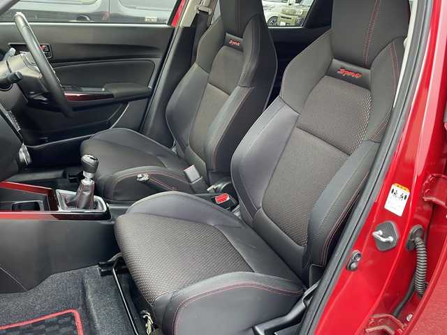 スズキ スイフト スポーツ セーフティPKG 栃木県 2019(平31)年 9.3万km バーニングレッドPM 純正SDナビ/・CN-RZ846/・Bluetooth CD DVD/・TV　フルセグ/・アラウンドビューモニター/追従式クルーズコントロール/ドライブレコーダー/ETC/プッシュスタート/スマートスペアキー/衝突被害軽減システム/レーンキープアシスト/LEDヘッドライト