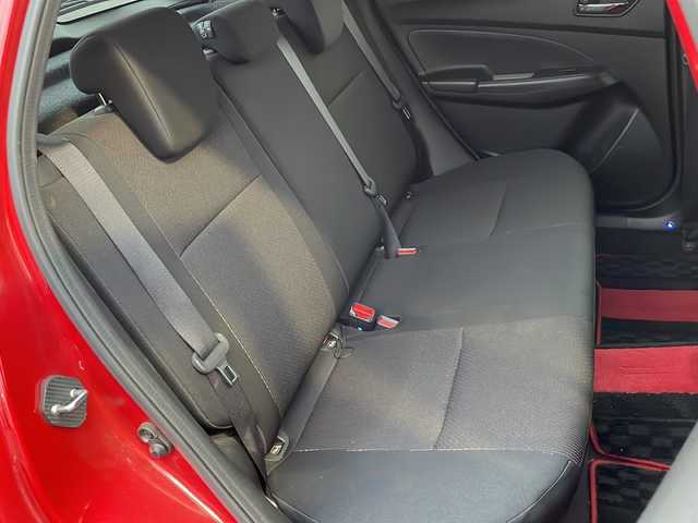 スズキ スイフト スポーツ セーフティPKG 栃木県 2019(平31)年 9.3万km バーニングレッドPM 純正SDナビ/・CN-RZ846/・Bluetooth CD DVD/・TV　フルセグ/・アラウンドビューモニター/追従式クルーズコントロール/ドライブレコーダー/ETC/プッシュスタート/スマートスペアキー/衝突被害軽減システム/レーンキープアシスト/LEDヘッドライト