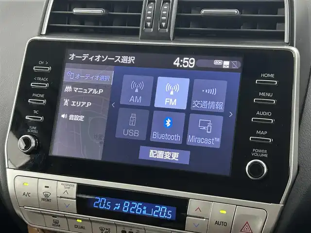 トヨタ ランドクルーザー プラド TX-L 70thアニバーサリーLTD 福岡県 2022(令4)年 3.9万km ホワイトパールクリスタルシャイン サンルーフ　/純正ナビ　/全方位カメラ　/ビルトインＥＴＣ２．０　/ＡＣＣ　/コーナーセンサー　/衝突軽減ブレーキ　/レーンキープ　/ＢＳＭ　/ＭＴモード付　/本革　/シートヒーター／ベンチレーション　/パワーシート　/ＬＥＤ