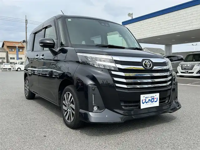 トヨタ ルーミー カスタムG 群馬県 2020(令2)年 12.2万km ブラックマイカメタリック (株)IDOMが運営する【じしゃロン伊勢崎店】の自社ローン専用車両になりますこちらは現金またはオートローンご利用時の価格です。自社ローンご希望の方は別途その旨お申付け下さい/純正SDナビ/フルセグTV＆バックカメラ/純正フロアマット/純正ドアバイザー/純正14インチアルミ/純正LEDヘッドライト/純正フォグランプ/スマートキー/オートライト/コーナーセンサー/両側パワースライド/ビルトインETC