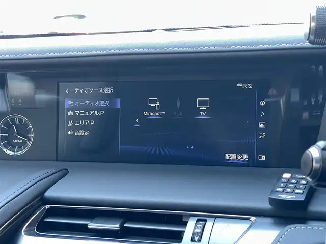 レクサス ＬＣ 500h Lパッケージ 山梨県 2017(平29)年 4.5万km ブラック 黒革/ガラスパノラマルーフ/純正10.4インチメモリナビ/AM/FM/CD/DVD/BT/フルセグ/バックカメラ/セーフティシステムプラス/プリクラッシュセーフティシステム/レーンキーピングアシスト/オートマチックハイビーム/レーダークルーズコントロール/コーナーセンサー/カラーヘッドディスプレイ/LEDヘッドランプ/DN席パワーシート/ビルトインETC/革巻きステアリング/パドルシフト/スマートキー/スペアキー×1/取扱説明書/保証書