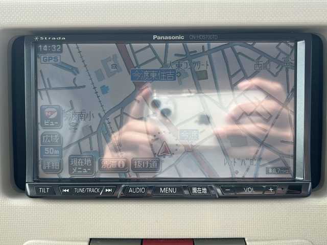 ダイハツ ミラ ココア X 岐阜県 2013(平25)年 10.1万km プラムブラウンクリスタルマイカ 登録時走行距離100117km/社外７型ナビ　/ＥＴＣ　/スマートキー　/フルセグＴＶ　/アイドリングストップ　/ＡＢＳ　/純正フロアマット　/ドアバイザー　/ベンチシート　/フラットシート　/Ｗエアバッグ　/パワーステアリング　/パワーウィンドウ