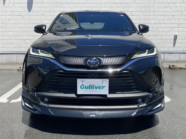 トヨタ ハリアー Z 静岡県 2020(令2)年 2.1万km プレシャスブラックパール 純正12インチナビ/　AM FM Bluetooth USB AppleCarPlay AndroidAuto/フルセグTV/ビルトインETC2.0/録画機能付きデジタルインナーミラー/LEDオートヘッドランプ/レーダークルーズコントロール/ハーフレザーシート/パワーバックドア/モデリスタエアロ/前後方クリアランスソナー/スマートキー2本/アラウンドビューモニター/JBLプレミアムサウンド/パワーシート(運転席)