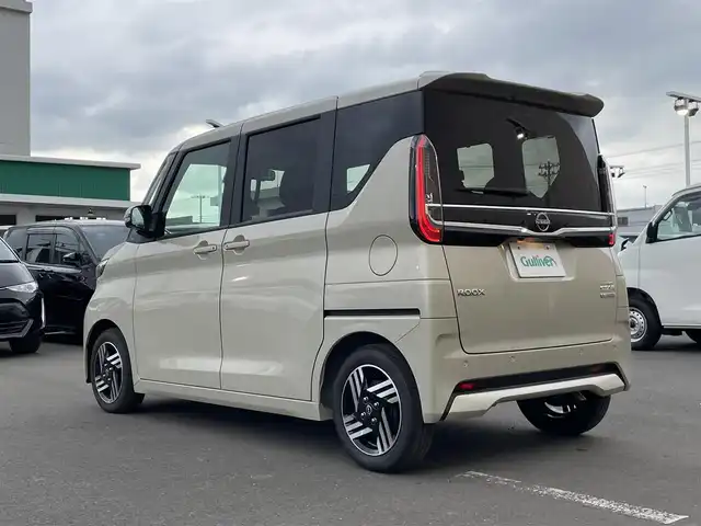 日産 ルークス HWS X プロパイロットED 東京都 2024(令6)年 0.1万km フローズンバニラパール 純正９型ディスプレィオーディオナビ＆フルセグ　/・BluetoothAudio/HDMI/FM/AM/・AppleCarPlay＆AndroidAuto/インテリジェントアラウンドビューモニター/・ディスプレィ付ルームミラー　/プロパイロット　/アダプティブＬＥＤヘッドライト　/両側パワースライドドア　/リアサーキューレーター/先進安全装備 /・インテリジェントエマージェンシーブレーキ/・踏み間違い衝突防止アシスト/・インテリジェントLI/・車線逸脱警報/・前方衝突予測警報/・ふらつき警報/・標識検知機能/前席シートヒーター/電動パーキング /・ブレーキホールド/プッシュエンジンスタート/スマートキー