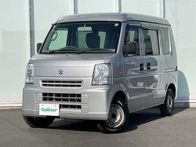 スズキ エブリイ PA 神奈川県 2014(平26)年 5万km シルキーシルバーメタリック ・ＣＤ・ＡＭＦＭラジオ　/・パワーウィンド　/・Ｗエアバッグ　/・リモコンキー　/・マニュアルエアコン　/・パワーステアリング　/・リアワイパー　/・集中ドアロック　/・純正フロアマット　/・可倒式リアシート　/・ハロゲンヘッドライト