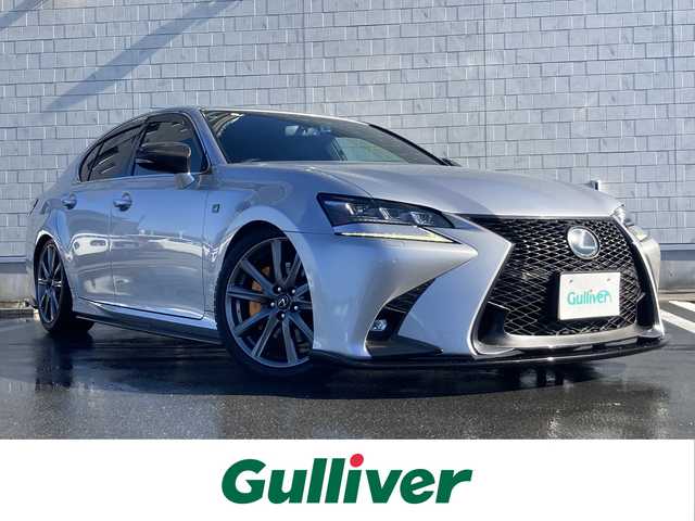 レクサス ＧＳ 250 Fスポーツ 静岡県 2012(平24)年 8.2万km ソニックシルバー 純正HDDナビ/　AM FM CD DVD Bluetooth USB AUX/フルセグTV/ビルトインETC/バックモニター/ドライブレコーダー/パワーシート(前席)/シートヒーター/シートベンチレーション/パワートランクリッド/前後方クリアランスソナー/クルーズコントロール/純正19インチアルミホイール/TOM’Sマフラー/レクサスオレンジキャリパー/車高調/三眼LEDオートヘッドランプ/マークレビンソンサウンド/ブラックレザーシート/フルエアロ