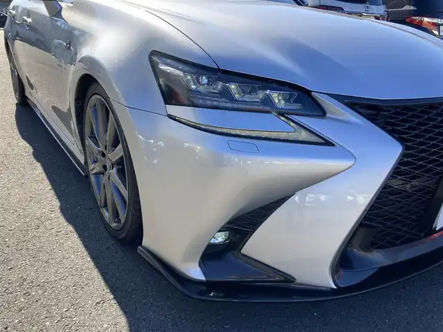 レクサス ＧＳ 250 Fスポーツ 静岡県 2012(平24)年 8.2万km ソニックシルバー 純正HDDナビ/　AM FM CD DVD Bluetooth USB AUX/フルセグTV/ビルトインETC/バックモニター/ドライブレコーダー/パワーシート(前席)/シートヒーター/シートベンチレーション/パワートランクリッド/前後方クリアランスソナー/クルーズコントロール/純正19インチアルミホイール/TOM’Sマフラー/レクサスオレンジキャリパー/車高調/三眼LEDオートヘッドランプ/マークレビンソンサウンド/ブラックレザーシート/フルエアロ