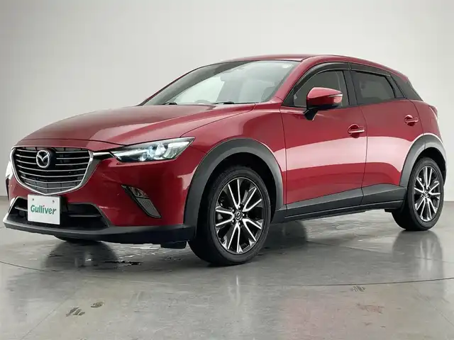 マツダ ＣＸ－３ XD ツーリング 愛知県 2015(平27)年 6.6万km ソウルレッドプレミアムメタリック 純正ナビ　バックカメラ　ＢＳＭ　禁煙車　フルセグＴＶ　ＤＶＤ　ＵＳＢ　ＡＵＸ　Ｂｌｕｅｔｏｏｔｈ　ＨＵＤ　前後ドラレコ　クルーズコントロール　パドルシフト　ＬＥＤライト　ハーフレザー　コーナーセンサー