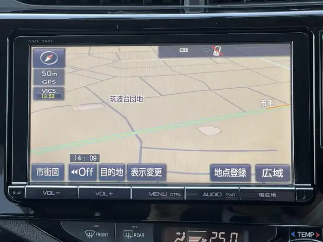 トヨタ アクア S 茨城県 2016(平28)年 6.2万km スーパーレッドⅤ ワンオーナー/純正ナビ/NSZT-Y64T/AM/FM/CD/DVD/SD/TV/BT/フルセグテレビ/バックカメラ/コーナーセンサー/ドライブレコーダー/純正フロアマット/Wエアバッグ/ドアバイザー/プッシュスタート/ETC/保証書/取扱説明書/記録簿