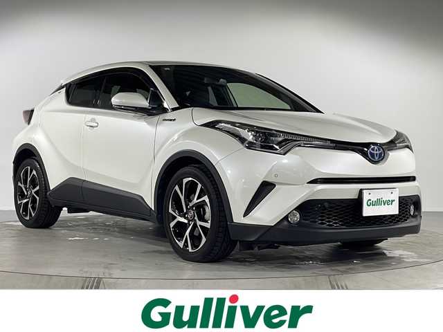 トヨタ Ｃ－ＨＲ G 福岡県 2017(平29)年 7.5万km ホワイトパールクリスタルシャイン フォグランプ/LEDヘッドライト/レーダークルーズコントロール/レーンキープアシスト/シートヒーター(D＋N席)/前後方向コーナーセンサー/フルセグテレビ/プッシュスタート/ETC/バックカメラ