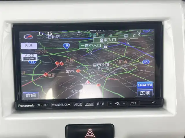 スズキ ハスラー X ターボ 愛知県 2014(平26)年 4.5万km フェニックスレッドパール/ブルーイッシュブラックパール スズキ純正メーカーオプションナビ/　　・CD/DVD/BT/フルセグ/バックカメラ/アイドリングストップ/ベンチシート/シートヒーター（運転席）/フルフラットシート/衝突軽減システム/横滑り防止機能/IC付ターボ/オートライト/純正15インチアルミホイール/スマートキー/スペアキー