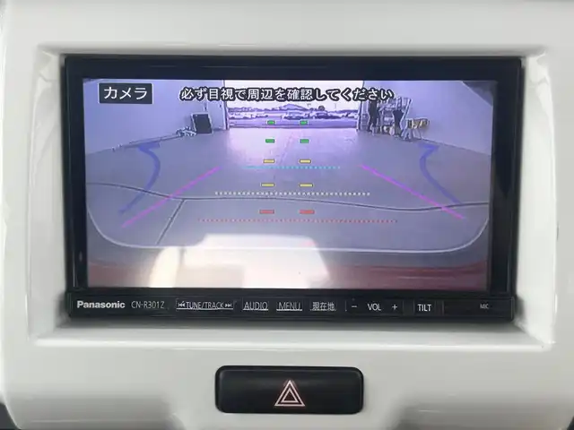 スズキ ハスラー X ターボ 愛知県 2014(平26)年 4.5万km フェニックスレッドパール/ブルーイッシュブラックパール スズキ純正メーカーオプションナビ/　　・CD/DVD/BT/フルセグ/バックカメラ/アイドリングストップ/ベンチシート/シートヒーター（運転席）/フルフラットシート/衝突軽減システム/横滑り防止機能/IC付ターボ/オートライト/純正15インチアルミホイール/スマートキー/スペアキー