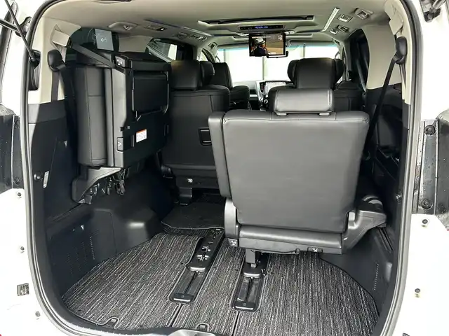 トヨタ アルファード S Cパッケージ 香川県 2019(令1)年 5.1万km ホワイトパールクリスタルシャイン 登録時走行距離：50982km/アルパイン11型ナビ/　CD DVD BT フルセグTV/バックカメラ　左サイドカメラ/アルパインフリップダウンモニター/Wサンルーフ/モデリスタエアロ（フロント　サイド　リアアンダー）/両側パワースライドドア/パワーバックドア/プリクラッシュセーフティシステム/レーンキープアシスト/レーダークルーズコントロール/ブラインドスポットモニター/クリアランスソナー/オートハイビーム/LEDヘッドライト/オートライト/フォグランプ/デジタルインナーミラー/前後ドライブレコーダー/ビルトインETC/レザーシート/シートベンチレーション/パワーシート/シートメモリ/オットマン/ステアリングヒーター/プッシュスタート/スマートキー/スペアキー