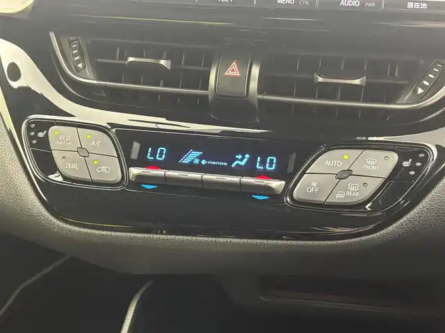 トヨタ Ｃ－ＨＲ G LEDエディション 福井県 2018(平30)年 5.5万km ブラックマイカ 純正ナビ/レーダークルーズコントロール/TRDエアロ/ハーフレザーシート /シートヒーター /スマートキー/クリアランスソナー/LEDヘッドライト/オートライト /レーンキープアシスト/ドライブレコーダー