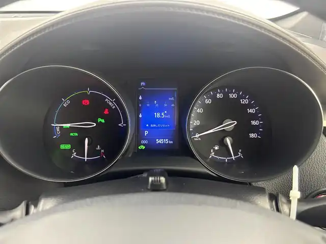 トヨタ Ｃ－ＨＲ G LEDエディション 福井県 2018(平30)年 5.5万km ブラックマイカ 純正ナビ/レーダークルーズコントロール/TRDエアロ/ハーフレザーシート /シートヒーター /スマートキー/クリアランスソナー/LEDヘッドライト/オートライト /レーンキープアシスト/ドライブレコーダー