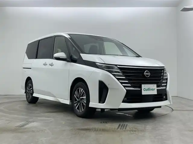 日産 セレナ e－パワー ハイウェイスター V 岡山県 2025(令7)年 0.1千km プリズムホワイト 登録済未使用車/e-POWER　ハイウエイスターV　ヘッドランプ /オートレベライザー/アダプティブLEDヘッドライトシステム /アラウンドビューモニター（移動物 検知機能付）/インテリジェント ルームミラー/アドバンスドドライブアシストディスプレイ（12.3インチカラーディスプレイ）/統合型インターフェースディスプレイ/ワイヤレス充電器/6スピーカー/NissanConnectナビゲーションシステム（地デジ内蔵）/車載通信ユニット（TCU［Telematics Control Unit］）ETC2.0ユニット（ビルトインタイプ）/ドライブレコーダー（前後セット）/プロパイロット（ナビリンク機能付）/プロパイロット緊急停止支援システム（SOSコール機能付）