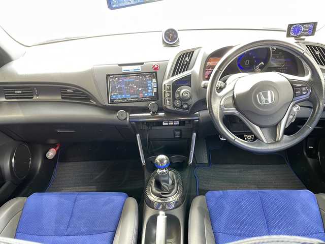 ホンダ ＣＲ－Ｚ MUGEN RZ 高知県 2013(平25)年 9.2万km アズールブルーメタリック 無限コンプリートカー　/300台限定車　NO:１１/・無限１７インチアルミホイール/・無限ハイドロフィリックミラー/・フロントスポイラー/・サイドスポイラー/・リアスポイラー/・専用カラー表皮フロントシート/スーパーチャージャー/LEDフォグランプ/純正ナビ/・フルセグTV/・Bluetooth/・CD/DVD/バックモニター/ETC/クルーズコントロール