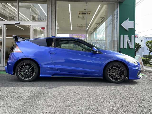 ホンダ ＣＲ－Ｚ MUGEN RZ 高知県 2013(平25)年 9.2万km アズールブルーメタリック 無限コンプリートカー　/300台限定車　NO:１１/・無限１７インチアルミホイール/・無限ハイドロフィリックミラー/・フロントスポイラー/・サイドスポイラー/・リアスポイラー/・専用カラー表皮フロントシート/スーパーチャージャー/LEDフォグランプ/純正ナビ/・フルセグTV/・Bluetooth/・CD/DVD/バックモニター/ETC/クルーズコントロール