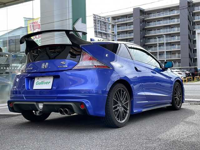 ホンダ ＣＲ－Ｚ MUGEN RZ 高知県 2013(平25)年 9.2万km アズールブルーメタリック 無限コンプリートカー　/300台限定車　NO:１１/・無限１７インチアルミホイール/・無限ハイドロフィリックミラー/・フロントスポイラー/・サイドスポイラー/・リアスポイラー/・専用カラー表皮フロントシート/スーパーチャージャー/LEDフォグランプ/純正ナビ/・フルセグTV/・Bluetooth/・CD/DVD/バックモニター/ETC/クルーズコントロール