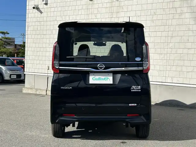 日産 ルークス HWS Gターボ プロパイロットED 山形県 2021(令3)年 6.2万km ブラック 禁煙車/ターボ/4WD/純正SDナビ/・TV/AM/FM/DVD/Bluetooth/プロパイロット/アイドリングストップ/クリアランスソナー/エマージェンシーブレーキ/ふらつき警報/先行車発進お知らせ/車線逸脱警報/横滑り防止装置/盗難防止装置/LEDヘッドライト/オートライト/両側パワースライドドア/全周囲カメラ/シートヒーター/ドライブレコーダー/純正フロアマット/純正ドアバイザー/ETC/保証書/取扱説明書バックカメラ