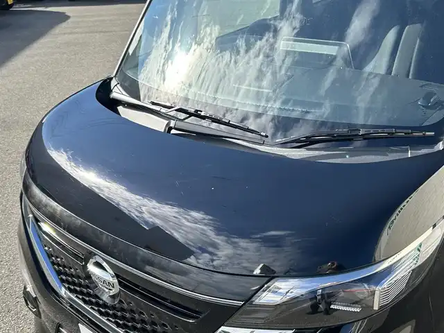 日産 ルークス HWS Gターボ プロパイロットED 山形県 2021(令3)年 6.2万km ブラック 禁煙車/ターボ/4WD/純正SDナビ/・TV/AM/FM/DVD/Bluetooth/プロパイロット/アイドリングストップ/クリアランスソナー/エマージェンシーブレーキ/ふらつき警報/先行車発進お知らせ/車線逸脱警報/横滑り防止装置/盗難防止装置/LEDヘッドライト/オートライト/両側パワースライドドア/全周囲カメラ/シートヒーター/ドライブレコーダー/純正フロアマット/純正ドアバイザー/ETC/保証書/取扱説明書バックカメラ