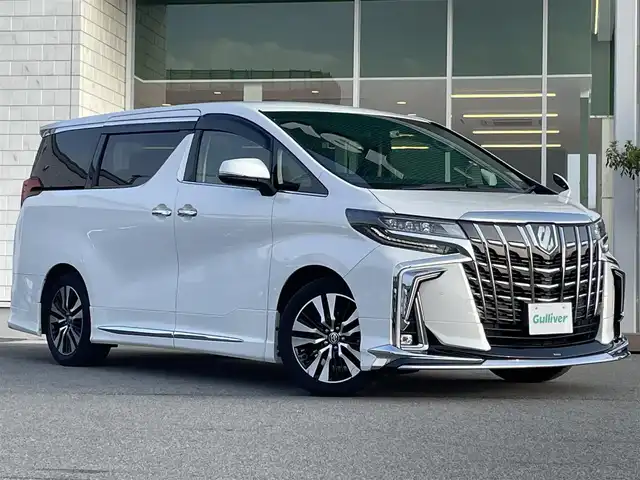 トヨタ アルファード S Cパッケージ 兵庫県 2020(令2)年 6.9万km ホワイトパールクリスタルシャイン 純正ナビ/フルセグ/Bluetooth/CD/DVD/後席モニター/デジタルインナーミラー/モデリスタフルエアロ/モデリスタイルブレード/ステアリングヒーター/シートメモリー/シートヒーター/エアシート/スマートキー/純正フロアマット/ETC2.0