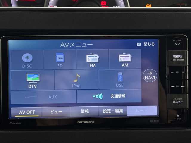 スズキ ワゴンＲ HYBRID FX 新潟県 2022(令4)年 2.1万km フェニックスレッドパール 4WD/スペアキー1本/メモリナビ　型式AVIC-RW303/CD/DVD/ワンセグ/シートヒーター　D席/N席/ハロゲン/バイザー/冬タイヤ4本セット