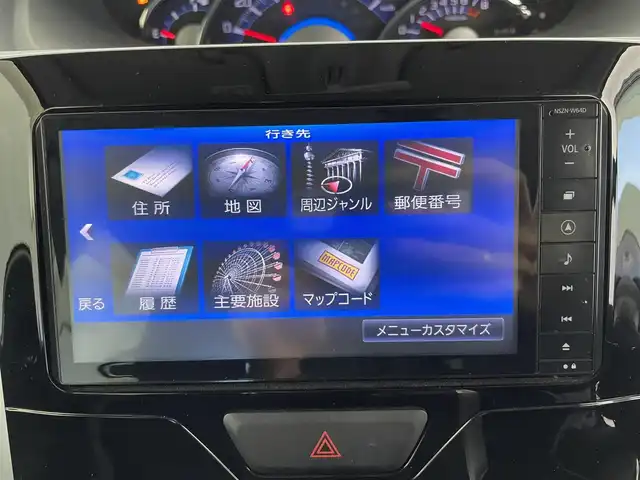 ダイハツ タント カスタム RS SA 富山県 2014(平26)年 5.4万km プラムブラウンクリスタルマイカ 純正ナビ(AM/FM/DVD/CD/BT/iPod)/フルセグTV/横滑り防止装置/衝突軽減ブレーキ/オートライト/LEDヘッドライト/サンシェード/社外フロアマット/純正AW/ベンチシート/フルフラットシート/ダブルサイドエアバッグ/プッシュスタート/電動格納ミラー/バニティミラー