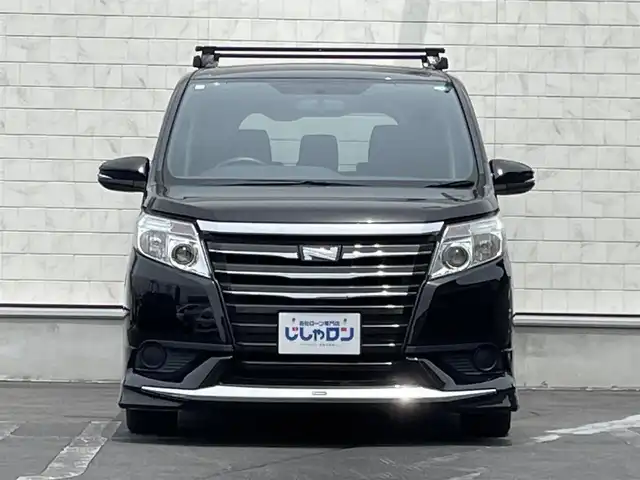 トヨタ ノア X 長野県 2014(平26)年 12.6万km ブラック (株)IDOMが運営する【じしゃロン長野店】の自社ローン専用車両になります。こちらは現金またはオートローンご利用時の価格です。自社ローンご希望の方は別途その旨お申付け下さい　/社外ナビ/社外フリップダウンモニター/バックカメラ/Bluetooth/フルセグテレビ/ETC/両側パワースライド/純正フロアマット/ABS/横滑り防止装置/盗難防止装置/LEDヘッドライト/オートライト/ルーフキャリア