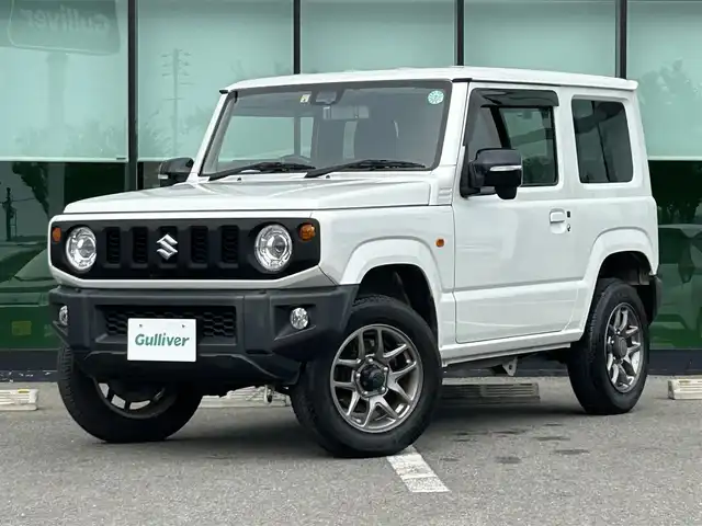 スズキ ジムニー XC 和歌山県 2022(令4)年 4万km ピュアホワイトP 純正８型ナビ(パナソニック　CN-RZ875)/フルセグ　/（CD/DVD/Bluetooth）/バックカメラ　/クルーズコントロール　/前後ドライブレコーダー(KENWOOD)/背面タイヤ　/デュアルセンサーブレーキサポート　/ダウンヒルアシストコントロール/LEDヘッドライト/フォグライト/アイドリングストップ/前席シートヒーター/横滑り防止装置/デジタルインナーミラー