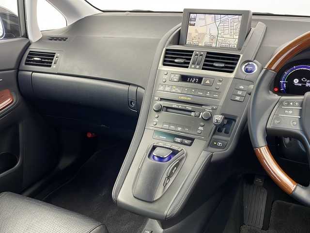 レクサス ＨＳ 250h バージョンI 新潟県 2009(平21)年 5.1万km ブラックオパールマイカ 純正HDDナビ/　Bluetooth/CD/USB/サンルーフ/レーダークルーズコントロール/前席パワーシート/レザーシート/前席シートヒーター/前席エアシート/前席メモリーシート/前後コーナーセンサー/バックモニター/ビルトインETC/LEDヘッドライト/横滑り防止装置/オートライト/ステアリングスイッチ/禁煙車