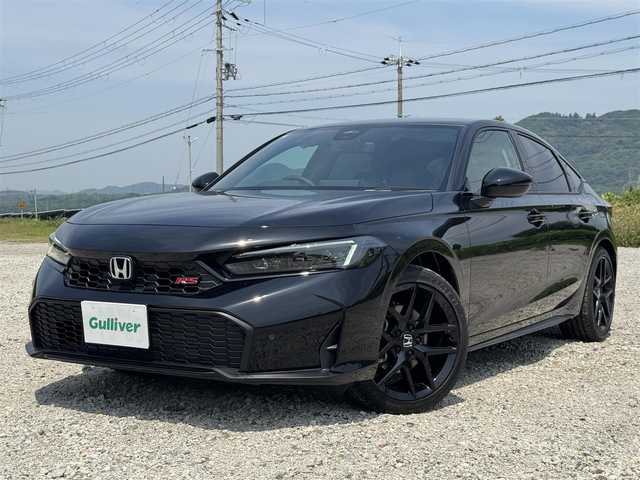 ホンダ シビック RS 兵庫県 2025(令7)年 0.1万km未満 クリスタルブラックパール Google搭載9インチディスプレイ/Bluetooth接続可/バックカメラ/ビルトインETC2.0/BOSEサウンド/ワイヤレス充電/レーダークルコン/ステリモ/LEDライト/純正18インチAW