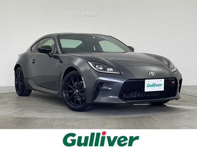 トヨタ ＧＲ８６ RZ 秋田県 2023(令5)年 0.5万km マグネタイトグレーメタリック ワンオーナー /社外ナビ /フルセグTV /ETC /社外エアークリーナー　/クルーズコントロール　/前方ドライブレコーダー /純正フロアマット　/USBポート　/バックカメラ　/前席シートヒーター　/スペアキー有り/スマートキー/ハーフレザーシート /プッシュスタート /オートエアコン /オートライト/クルーズコントロール/革巻きステアリング/電格ミラー