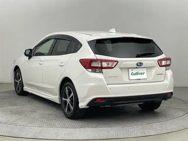 スバル インプレッサ スポーツ 1．6i－LアイサイトSスタイル 道央・札幌 2019(令1)年 4.8万km クリスタルホワイトP ・衝突被害軽減ブレーキ/・レーンキープアシスト/・レーダークルーズコントロール/・純正ナビ/【フルセグ/BT/CD/DVD】/・電子パーキング/・オートブレーキホールド/・アイドリングストップ/・パドルシフト/・ステアリングスイッチ