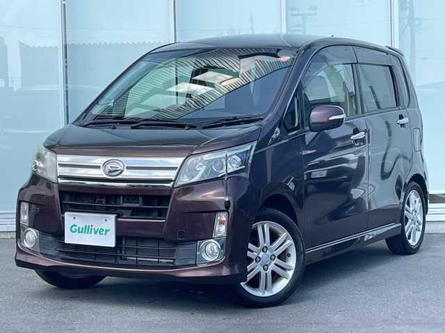 ダイハツ ムーヴ カスタム RS SA 神奈川県 2014(平26)年 3万km プラムブラウンクリスタルマイカ 純正ナビ(NSZP-W64D)/フルセグ/Bluetooth/CD/DVD/HDMI/USB/バックカメラ　/ドアバイザー　/ETC　/キセノンヘッドライト　/オートライト　/フォグライト　/電格ミラー/純正アルミホイール/純正フロアマット/スマートキー/プッシュスタート　/ベンチシート　/ABS　/横滑り防止装置/保証書/取扱説明書