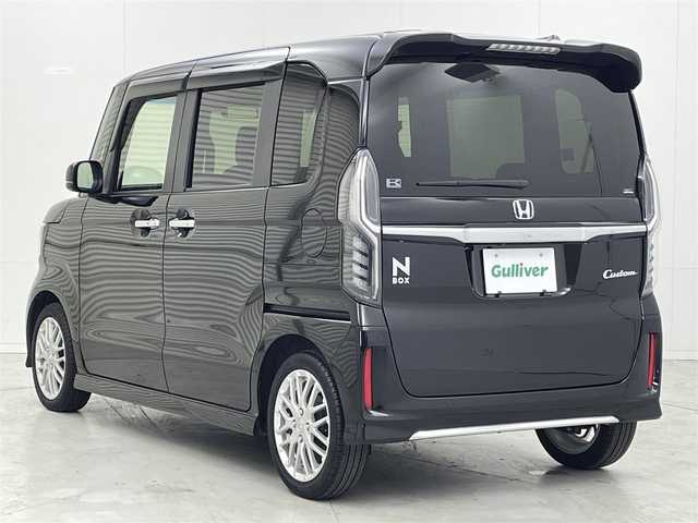 ホンダ Ｎ ＢＯＸ カスタム L ターボ 茨城県 2021(令3)年 1.4万km クリスタルブラックパール ホンダセンシング/ターボ/衝突軽減ブレーキ/レーンキープアシスト/追従型レーダークルーズ/社外SDナビ/CD/DVD/Bluetooth/SD/USB/バックカメラ/両側パワースライドドア/LEDヘッドライト/フォグランプ/スマートキー/プッシュスタート/スペアキー