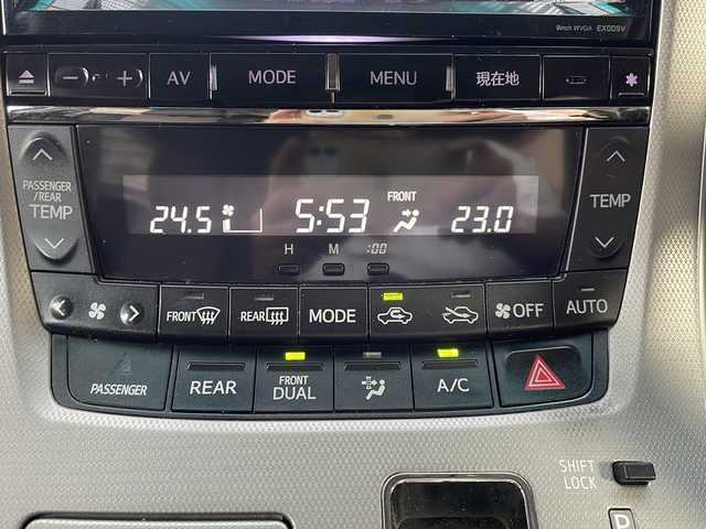 トヨタ アルファード 240S 大阪府 2013(平25)年 10万km ホワイトパールクリスタルシャイン ワンオーナー/社外9インチナビ/フルセグTV/DVD再生/Bluetoothオーディーオ/社外10.2インチ　フリップダウンモニター/両側パワースライドドア/サンルーフ/ETC/純正キセノンヘッドライト/スマートキー/スペアキー