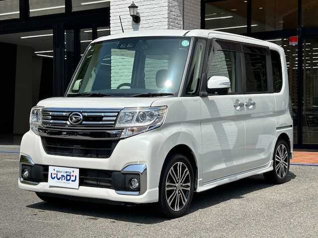 ダイハツ タント カスタム RS SA Ⅲ 高知県 2017(平29)年 8.3万km パールホワイトⅢ (株)IDOMが運営する【じしゃロン高知店】の自社ローン専用車両になります。こちらは現金またはオートローンご利用時の価格です。自社ローンご希望の方は別途その旨お申付け下さい