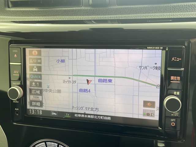 日産 デイズ 岐阜県 2019(平31)年 2.5万km ブラック 純正ナビ/（BT/フルセグ/CD/DVD/AUX）/衝突軽減ブレーキ/レーンキープアシスト/オートマチックハイビーム/ETC/スマートキー/プッシュスタート/革ステアリング/ステアリングスイッチ/純正アルミホイール/純正フロアマット/純正ドアバイザー/アイドリングストップ