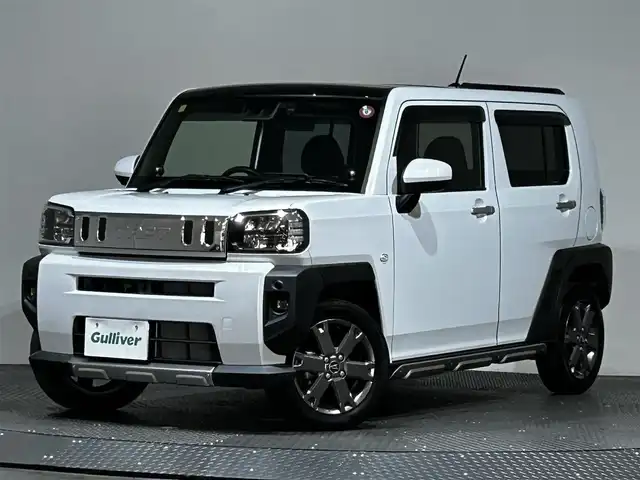ダイハツ タフト G ターボ 愛媛県 2020(令2)年 0.9万km シャイニングホワイトパール ・９型ナビ（フルセグＴＶ・ＢＴ・ＣＤＤＶＤ・ＦＭＡＭ・ＵＳＢ）/・全方位カメラ　/・ＥＴＣ　/・前方ドラレコ　/・レーダークルーズコントロール　/・ＤＮ席シートヒーター　/・ガラスルーフ　/・前後コーナーセンサー　/・衝突軽減ブレーキ/・ステアリングリモコン