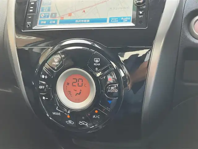 日産 ノート メダリスト 埼玉県 2013(平25)年 1.9万km ブリリアントホワイトパール 登録時18773km/ワンオーナー/スーパーチャージャー/純正SDナビ【MC312D-W】/　・アラウンドビューモニター/　・フルセグTV/　・CD/DVD再生/　・Bluetooth接続/　・USB/AUX端子/　・SDミュージックサーバー/黒ハーフレザーシート/革巻きステアリング/純正15インチAW/アイドリングストップ/インテリジェントキー×2/プッシュスタートボタン/電動格納ミラー/ドアバイザー/フォグランプ/ETC/保証書/取扱説明書/ナビ取扱説明書/日産ディーラー整備記録簿/（H26.H28.H29.H30.H31.R2.R3.R4.R5.R6.R7）/