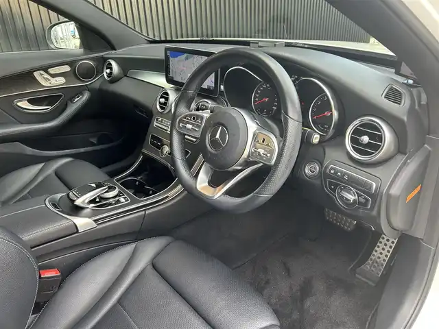 メルセデス・ベンツ Ｃ３５０ eアバンギャルド AMGライン 福岡県 2020(令2)年 4.5万km ダイヤモンドホワイト 黒革シート/サンルーフ/スペアキー/充電ケーブル/シートヒーター/ドライブレコーダー/Ａｐｐｌｅｃａｒｐｌａｙ/ａｎｄｒｏｉｄａｕｔｏ/ドアバイザー/レーダー/エアサスペンション/取扱説明書/ＬＥＤヘッドライト